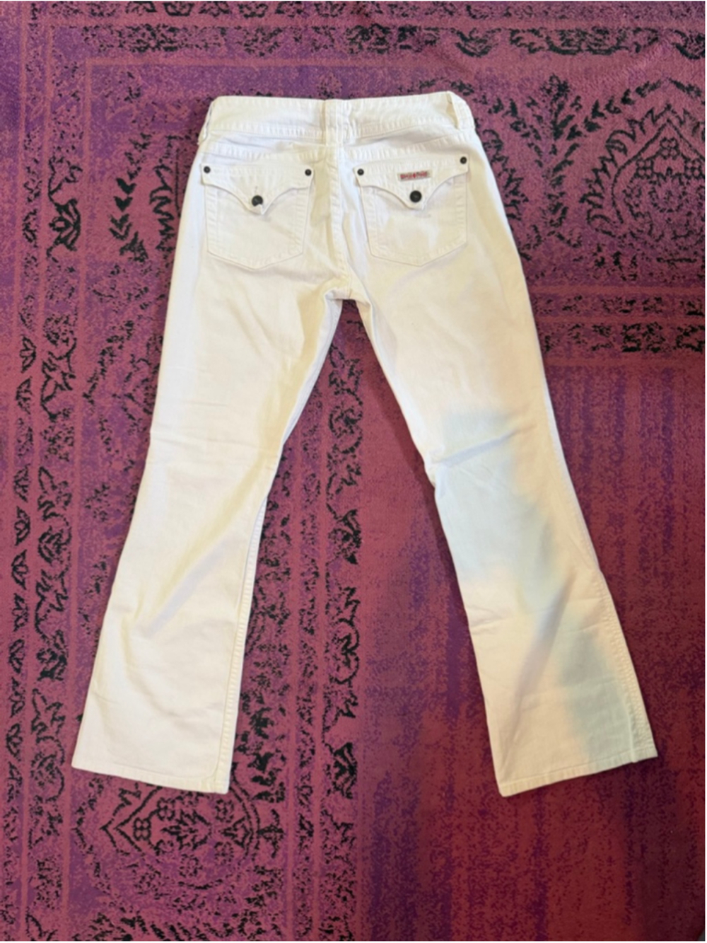 ⚡️Hudson White Bootcut Jeans 🤍 Clean Girl Denim Sz 30